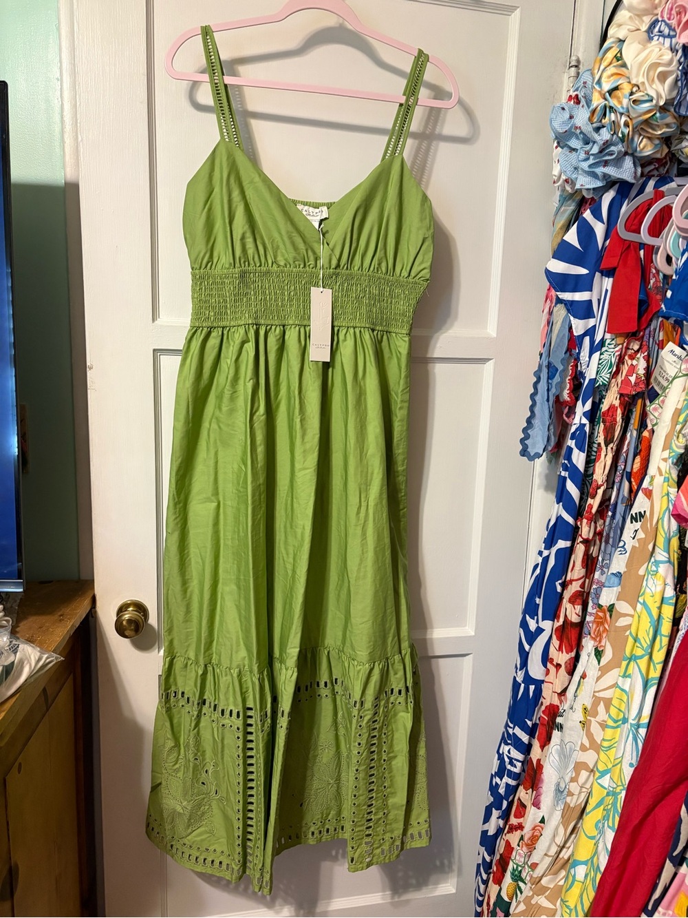 Calypso St. Barth tropical maxi dress
